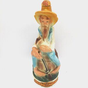 1969 Weller Stitzel Old Cabin Still Decanter 90 Proof Kentucky Whiskey Empty